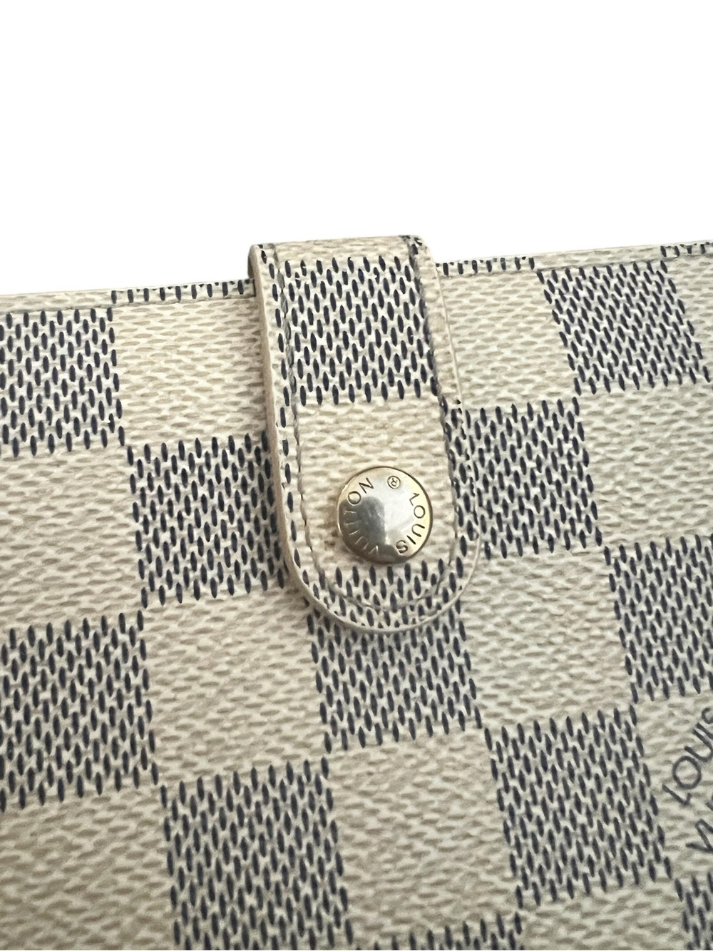 LOUIS VUITTON Damier Azur Portefeuille Viennois Kisslock Wallet - Picture 2 of 14
